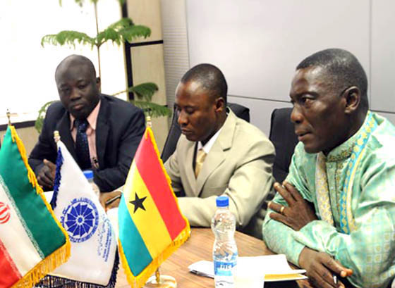  Ghanaian envoy and attaché visit ICC deputy director for international affairs
