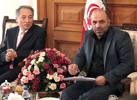  South Korean ambassador meets Iraj Nadimi