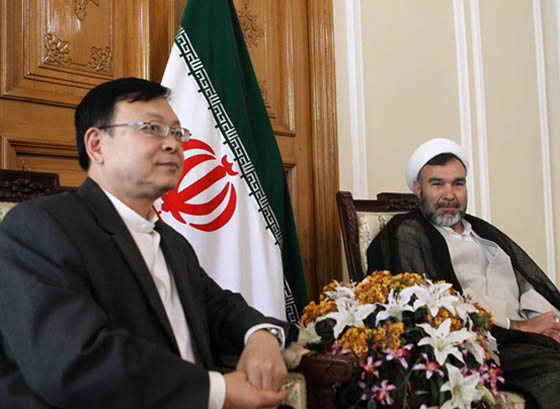  Chinese Ambassador to Iran meets with Hossein Sobhani-Nia