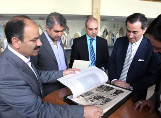  Mexican Ambassador Visits Roudaki Foundation