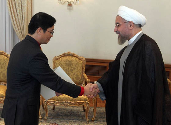  There is no obstacle to development of Iran-Vietnam ties