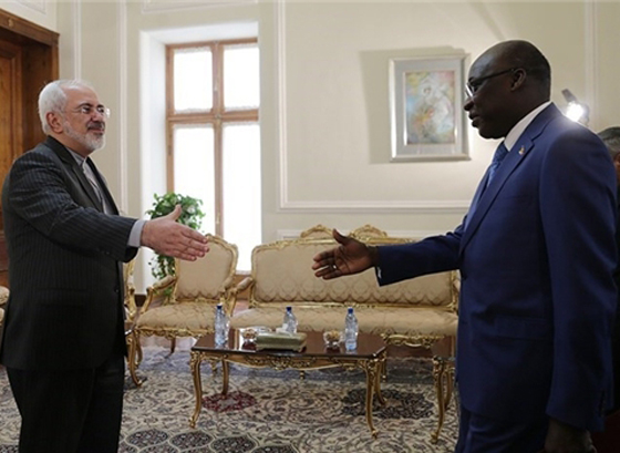  Zarif receives Senegal new envoy