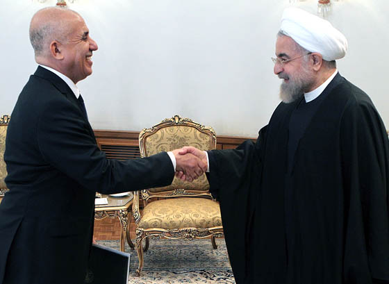  President Rouhani receives credential of new Algerian envoy