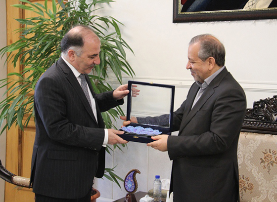  The visit of H.E. Javanshir Akhundov, Ambassador of the Republic of Azerbaijan to Isfahan