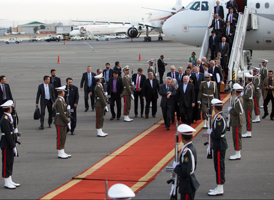  Austrian President Heinz Fischer arrived in Tehran for 3-day official visit.