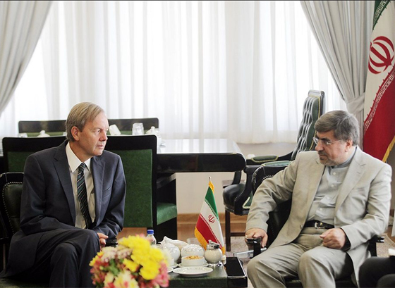  Culture minister meets German ambassador