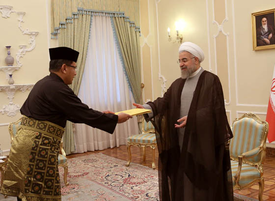  President Hassan Rouhani welcomed expansion of relations with Brunei in all possible areas.