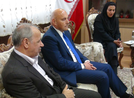  Swiss ambassador met with Zanjan governor general