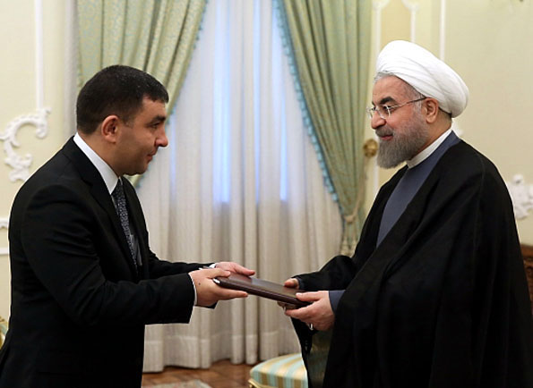  Rouhani: Tehran, Baku should broaden all-out cooperation