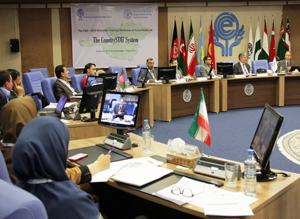  FAO Strengthens Statistical Systems within ECO Countries