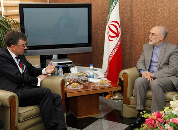  AEOI Head receives Australian new ambassador to Iran