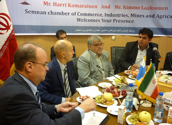  Finland keen on industrial ties with Semnan province, ambassador