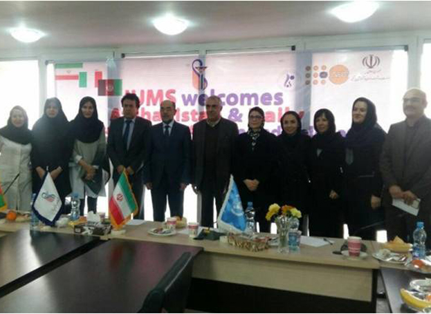  Dr. Leila Joudane, UNFPA Representative in the Islamic Republic of Iran visits Shahid Akbar Abadi hospital in South Tehran on 14 February 2017