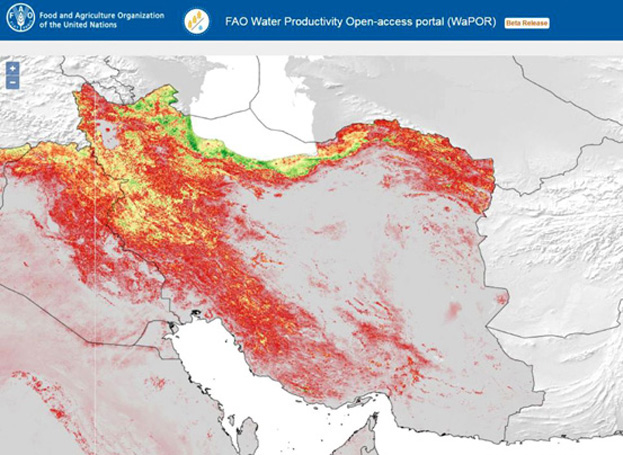  FAO offers water-scarce countries a new satellite tool to boost agricultural productivity