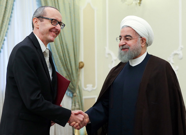  Rouhani calls for closer ties with Austria