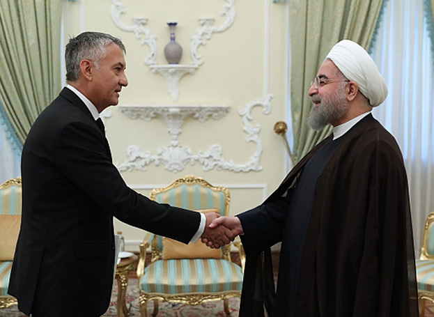  Rouhani calls for closer ties with Serbia