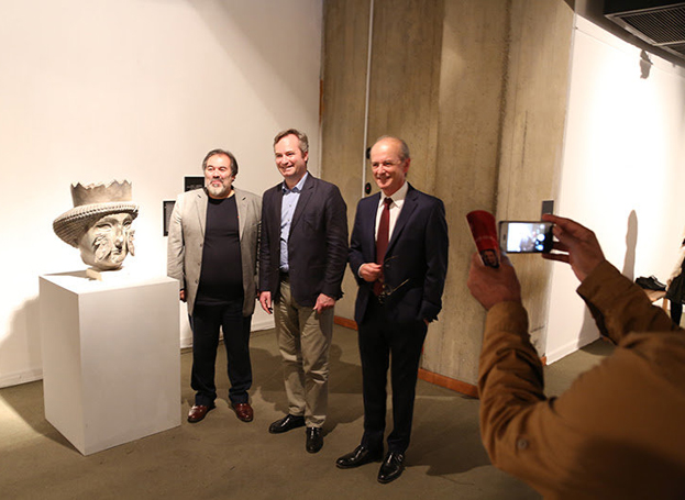  French official Jean-Baptiste Lemoyne visits Tehran museum