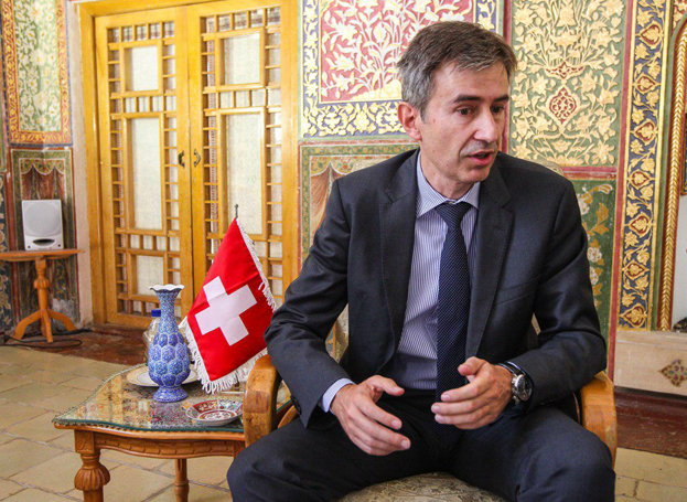  Switzerland favors good banking ties with Iran: Envoy