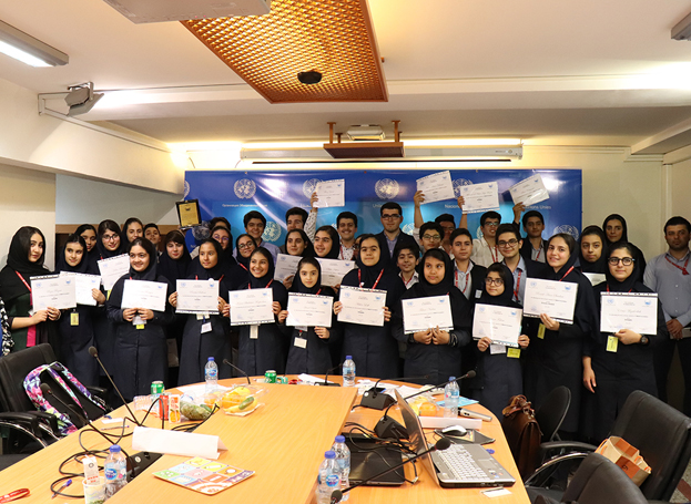  School students hold Model United Nations