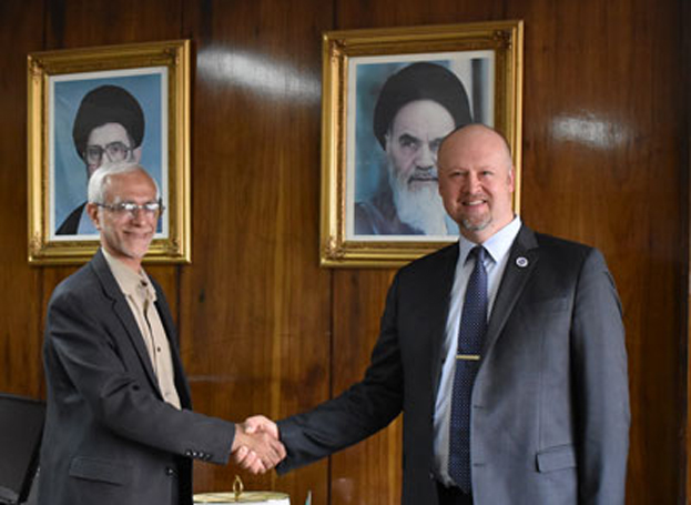  UNODC Iran Country Representative and Director General of International Affairs of Judiciary Meet, Underline Further Expanding Cooperation