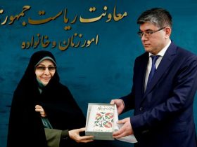 دیدار انسیه خزعلی با سفیر ازبکستان در ایران